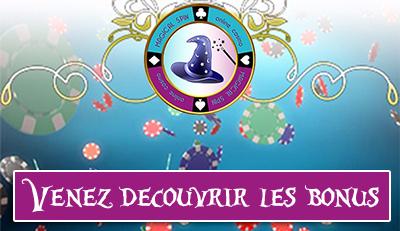 magical spin casino venez decouvrir les bonus